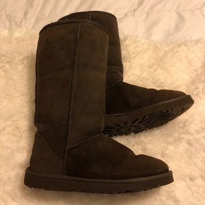 UGGS tall chocolate original uggs